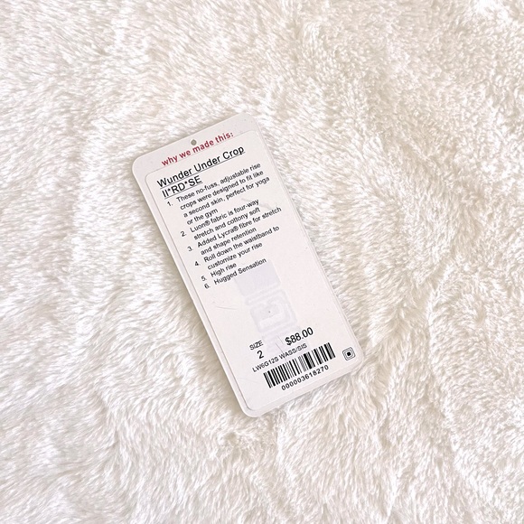 Lululemon Wunder Under Crop II - Picture 9 of 9